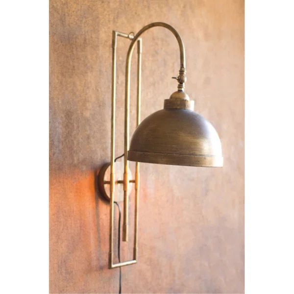 Curiel Plug-in Armed Sconce | Wayfair North America