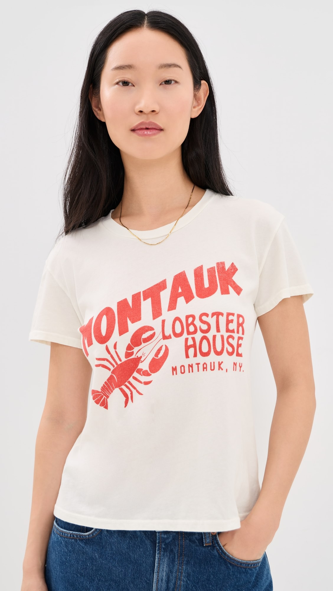 Montauk Lobster House Fitted Tee | Shopbop