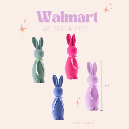 27 inch Walmart flocked bunnies 

#LTKSeasonal #LTKunder50 #LTKhome