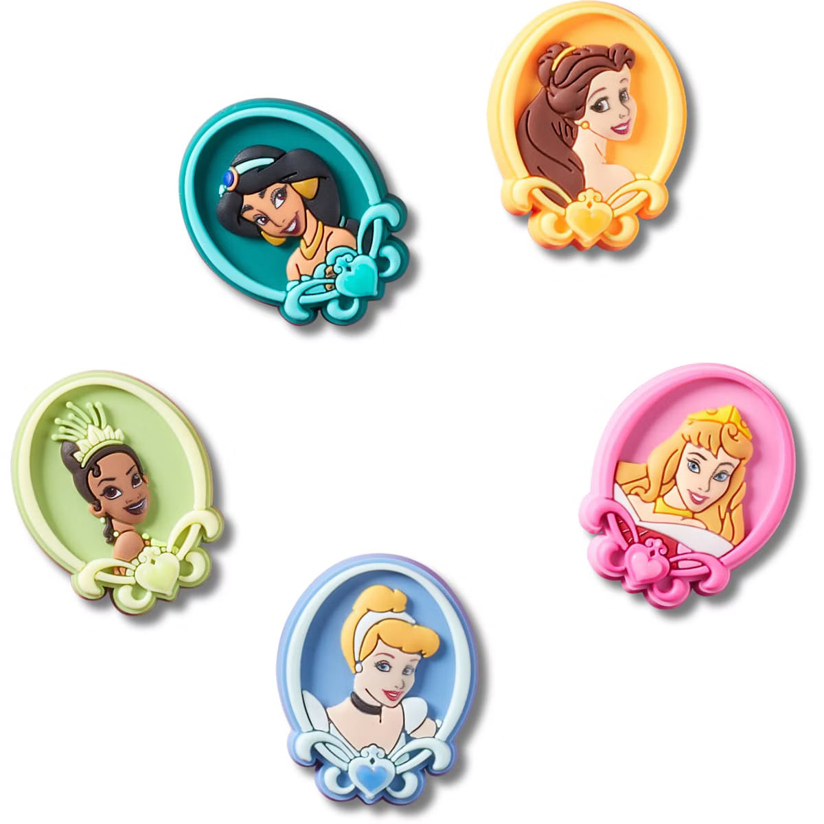 Crocs Jibbitz Disney Princess Shoe Charms 5 Pack | Target