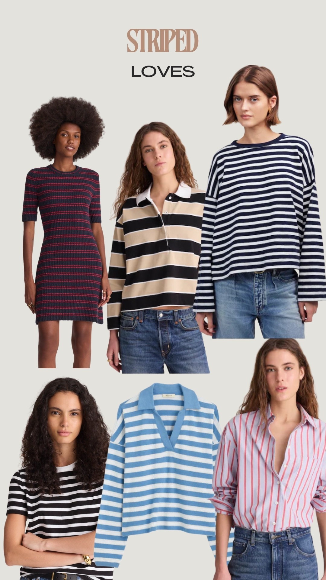 All the stripes 

#LTKootd #LTKmomlife