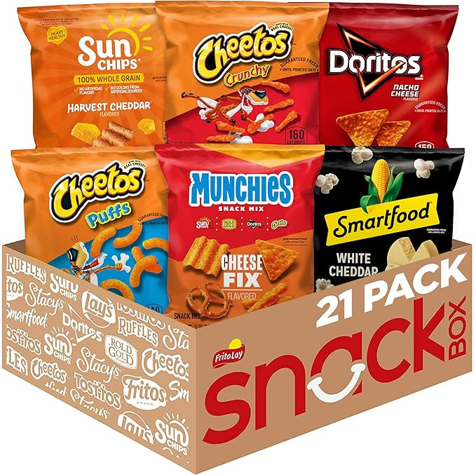 Amazon.com: Frito-Lay Cheesy Mix Variety Pack (Pack of 21) | Amazon (US)