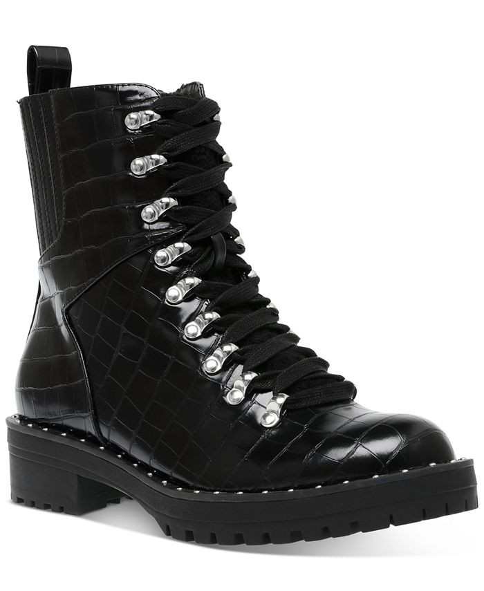 DV Dolce Vita Oderra Lace-Up Lug Sole Hiker Booties & Reviews - Booties - Shoes - Macy's | Macys (US)