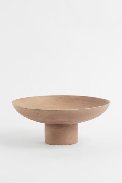 Wooden Pedestal Bowl | H&M (US + CA)