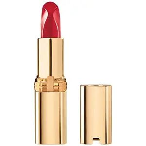 L'Oreal Paris Makeup Colour Riche Red Lipstick, Long Lasting, Satin Finish Smudge Proof Lipstick ... | Amazon (US)