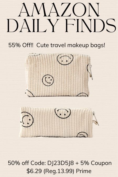 Cutest travel makeup bags!  Perfect for pencil cases! 

#LTKtravel #LTKunder50