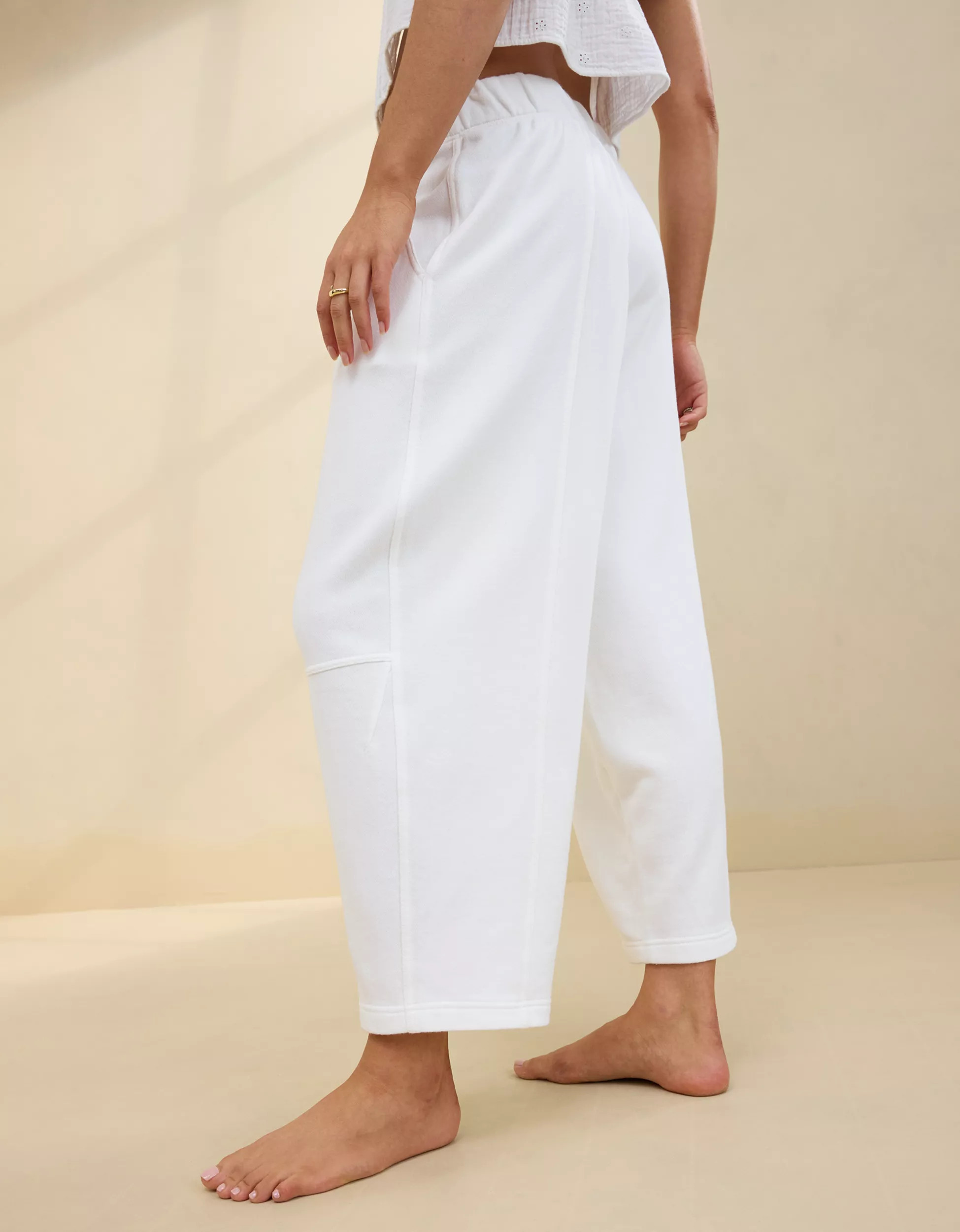 Aerie Seams Right Barrel Leg Sweatpant | Aerie