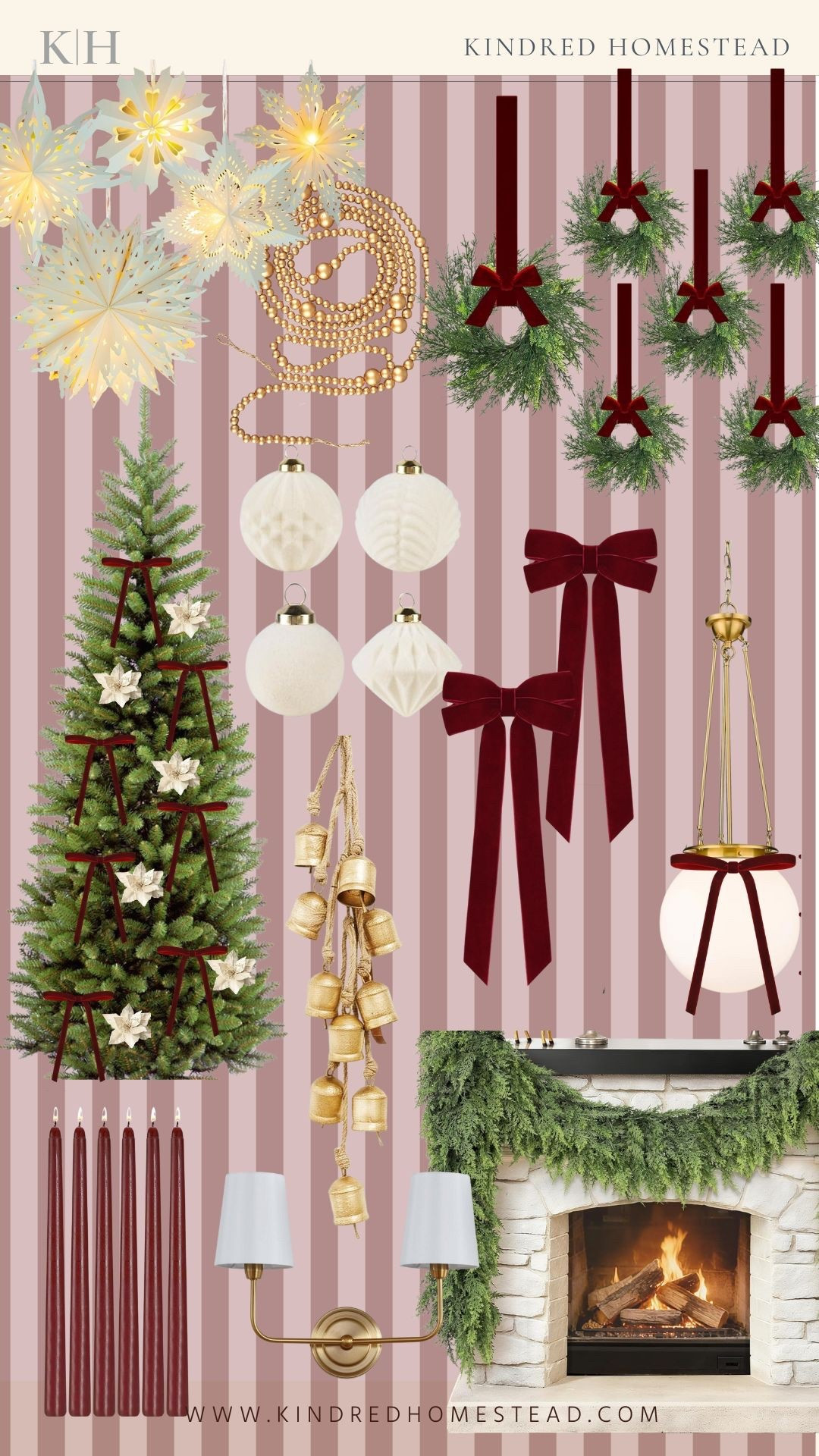 Classic red bows, layered textures, and those charming paper stars—bringing all the cozy, cottage-inspired Nancy Meyers Christmas magic to our home this season. ✨🎀🌲
Follow along + shop the details on LTK.

#LTKHome #LTKHoliday