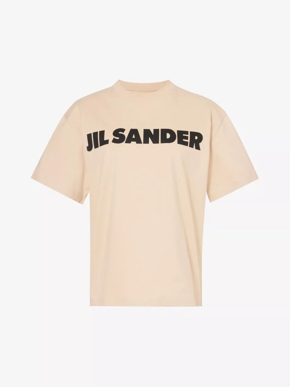 Logo-print boxy-fit cotton-jersey T-shirt | Selfridges