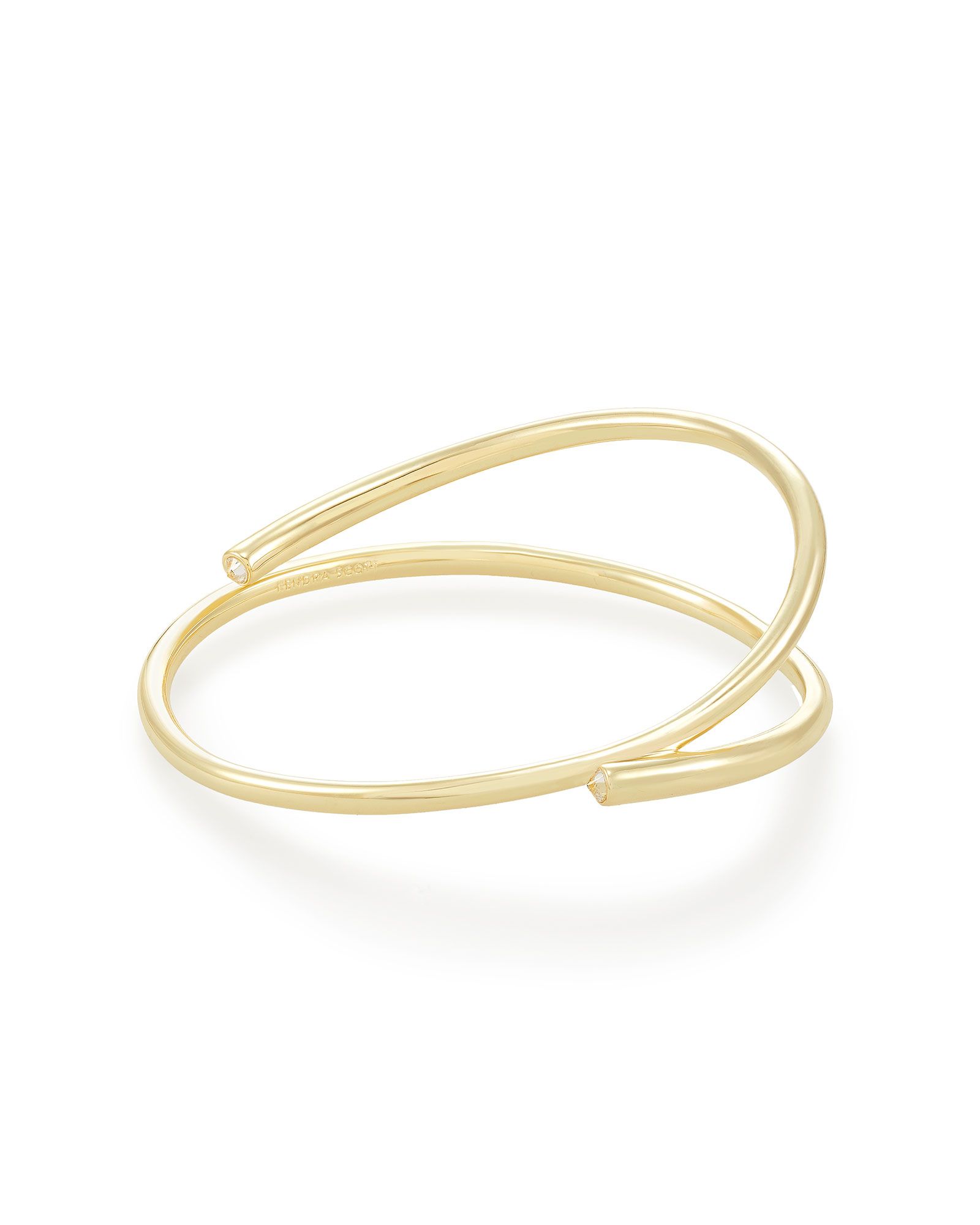 Myles Bangle Bracelet in Gold | Kendra Scott