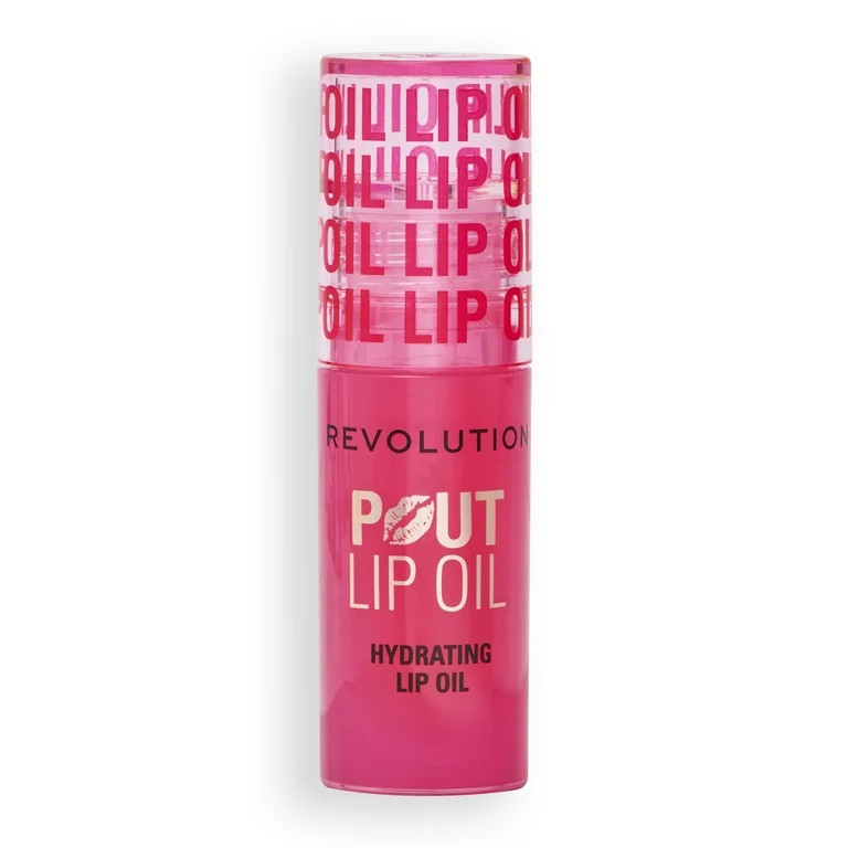 Revolution Pout Lip Oil Watermelon Pink - Walmart.com | Walmart (US)