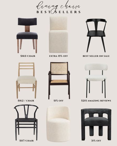 Dining chairs modern. Black dining chair white. Rattan dining chair. Upholstered dining chair white. Wooden dining chair black.  Dining chair 

#LTKhome #LTKsalealert