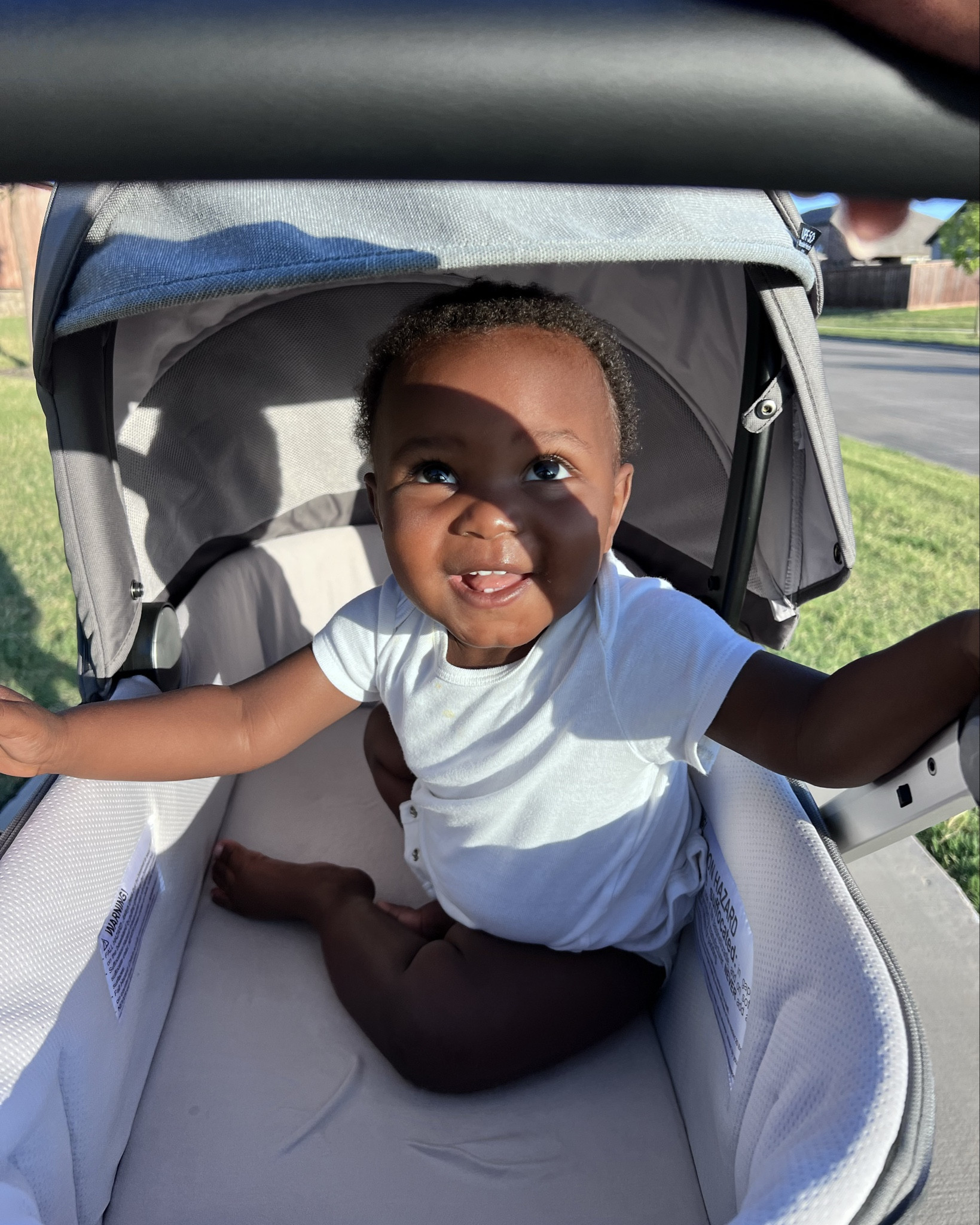 Enjoying the view with the Electa Stroller! This also comes with a bassinet 

#LTKBump #LTKBaby #LTKFamily