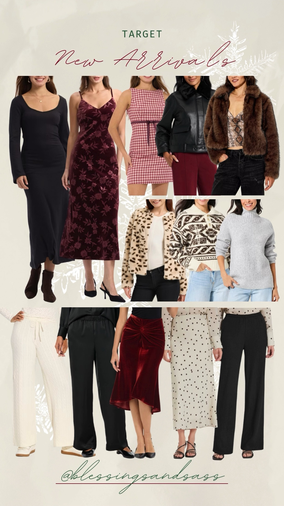 Target new arrivals!! 

Women’s fashion, what to wear for, sale alert, fashion over 40, fashion over 50, fall outfit ideas, winter fashion, winter styles, winter outfits, winter outfit inspo, holiday styles, holiday outfits, holiday outfit inspo, holiday fashion, trending fashion, chic style



#LTKHoliday #LTKootd #LTKOver40