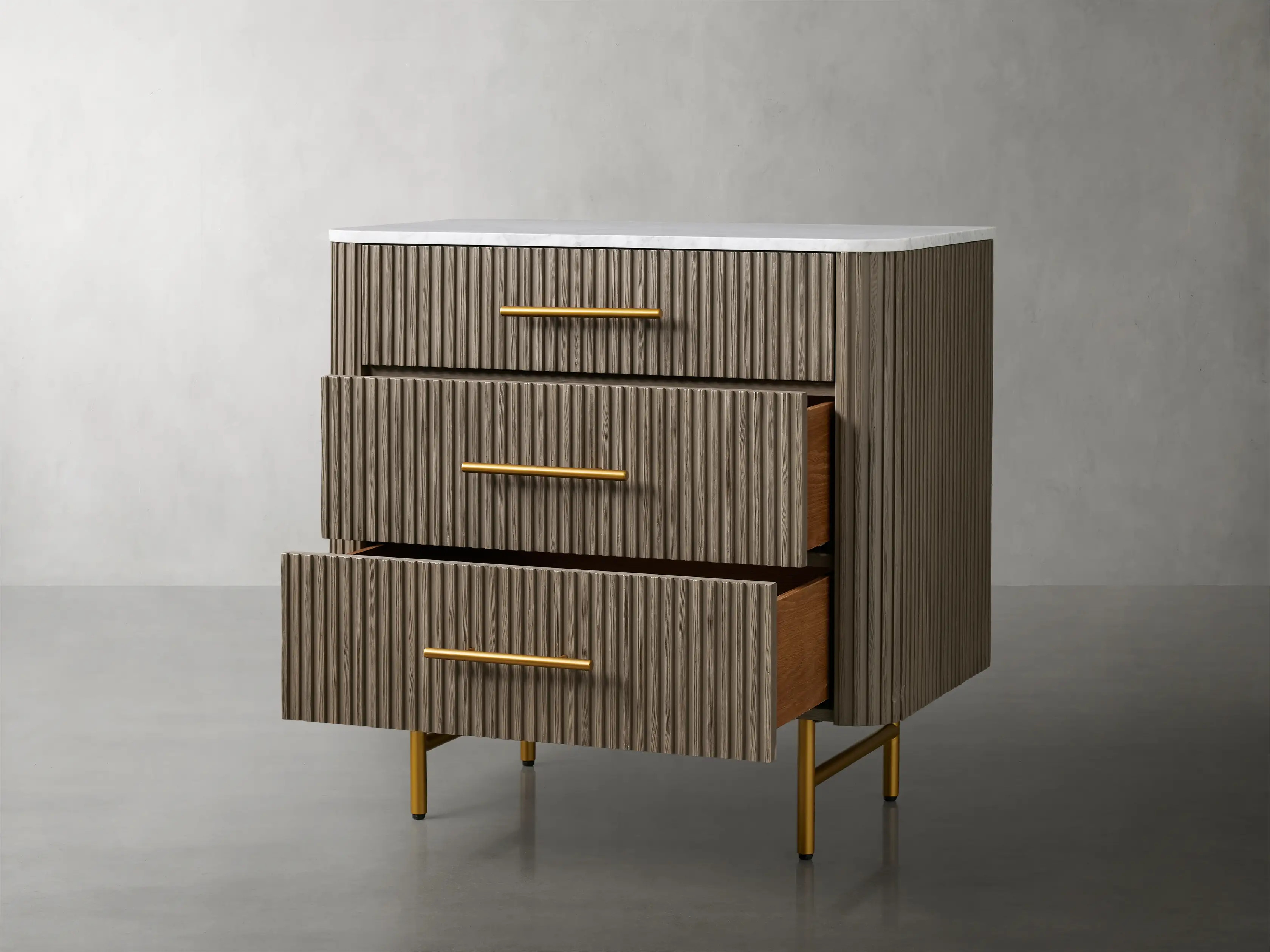 Finnley Three-Drawer Chest | Arhaus