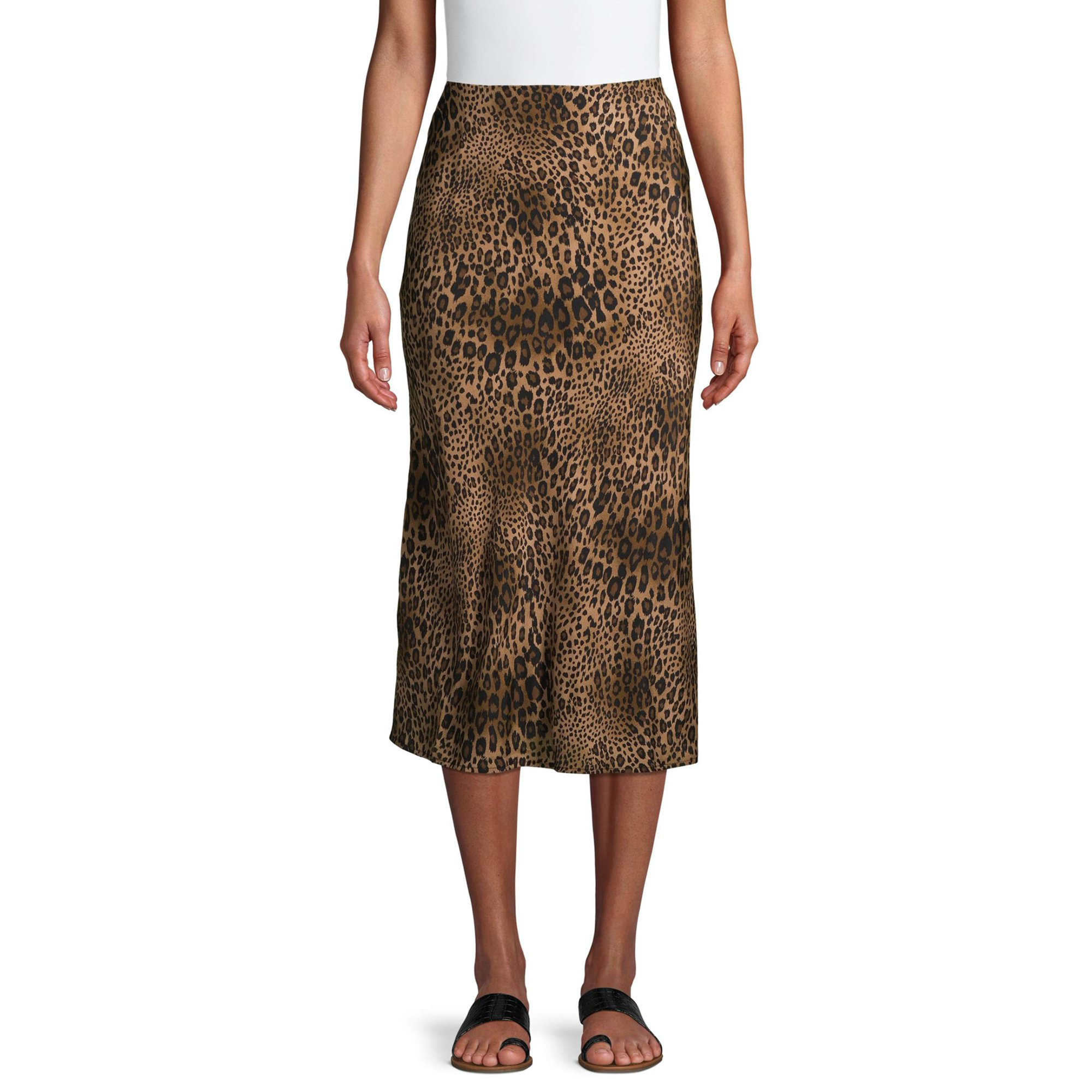 Time and Tru Women's Bias Cut Skirt | Walmart (US)