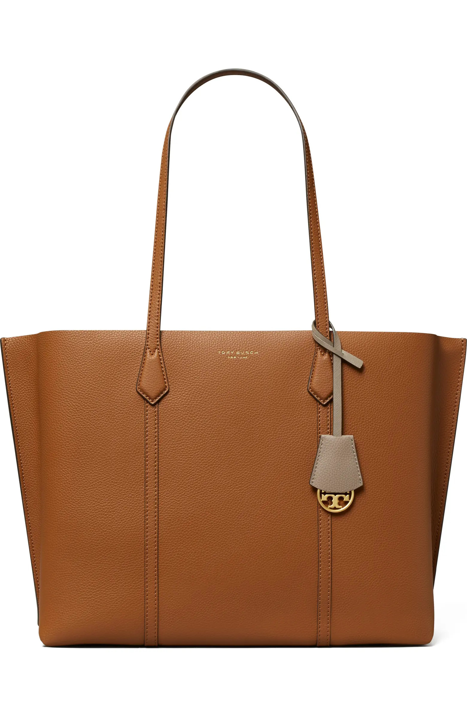 Perry Triple Compartment Leather Tote | Nordstrom