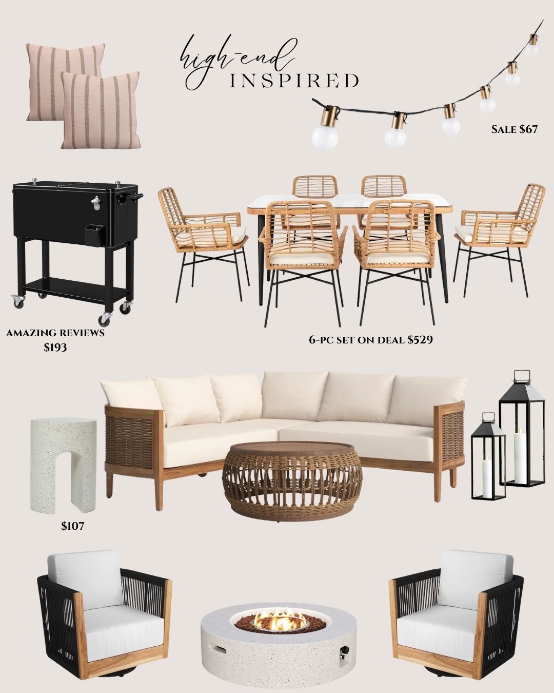 Next level outdoor finds from @wayfair . From outdoor seating to pool side and entertaining finds. These look high-end but are adorable and of great quality! #wayfair #wishyouwerehere #outdoor #ad #wayfairpartner

#LTKSeasonal #LTKSaleAlert #LTKHome