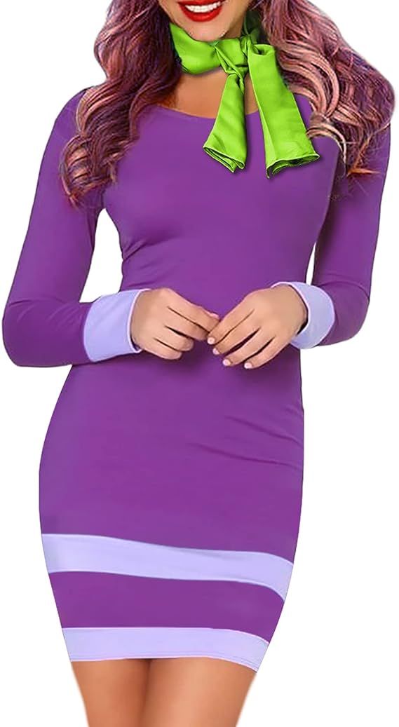 For G and PL Women's Halloween Costume Adult Mini Dress | Amazon (US)