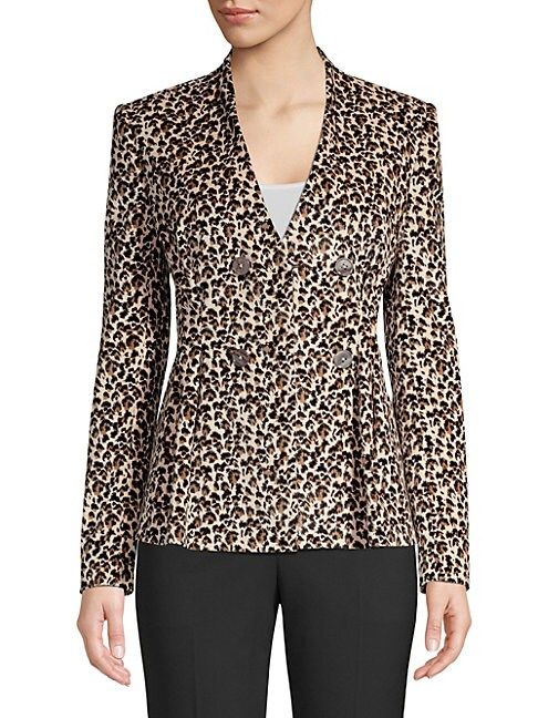 Velvet Leopard Blazer | Saks Fifth Avenue OFF 5TH