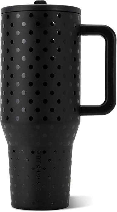 HydroJug Polka Dot Traveler 32oz, Insulated Tumbler, Noire Satin | Amazon (US)