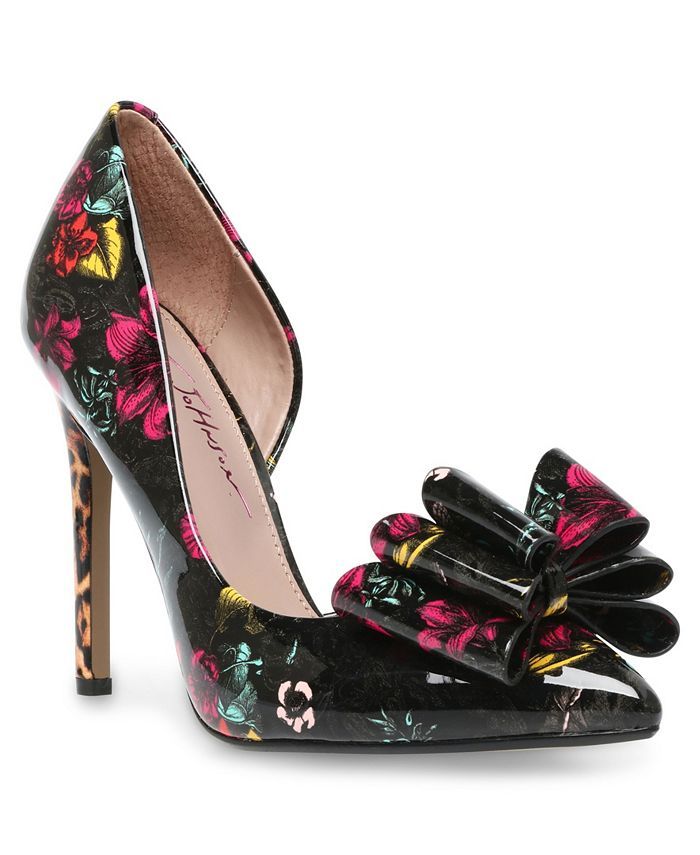 Betsey Johnson Women's Prince-P Bow Pumps & Reviews - Heels - Shoes - Macy's | Macys (US)