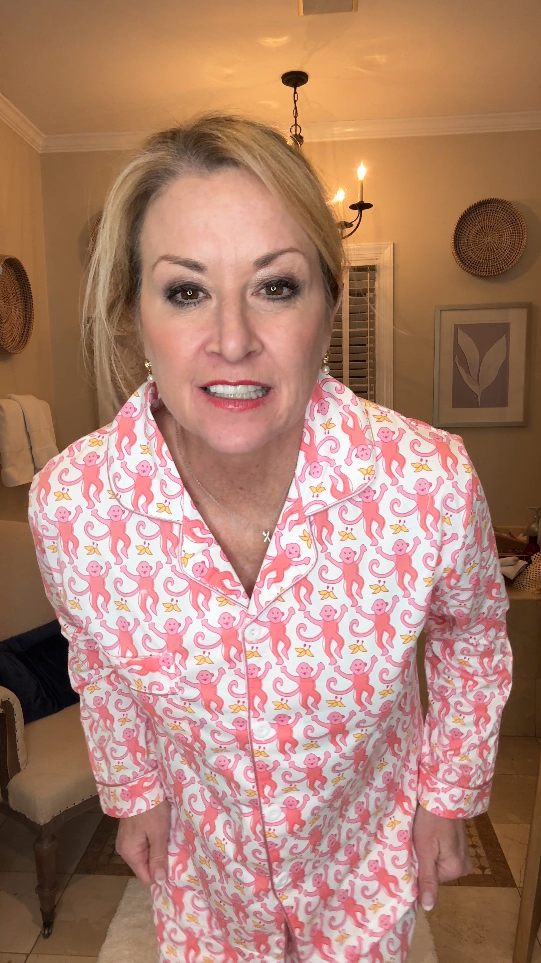 LOVE THESE PJ’s! So stylish and trendy! I feel like my daughters! Very similar to the famous Roller Rabbit PJs that cost SO much more than these! Great, GREAT gift idea for birthday, Valentine’s Day, Galentine’s Day..bridesmaid gift..

#LTKGiftGuide #LTKOver40 #LTKFindsUnder50