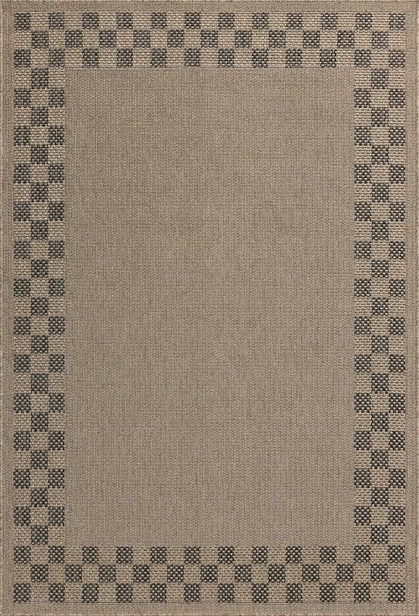 Loloi Chris Loves Julia Providence Collection PRC-07 Dove/Charcoal 5' x 7'-7", .12" Pile Height, ... | Amazon (US)