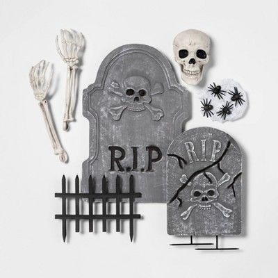 18pc Haunted Cemetery Decorative Halloween Prop - Hyde & EEK! Boutique™ | Target