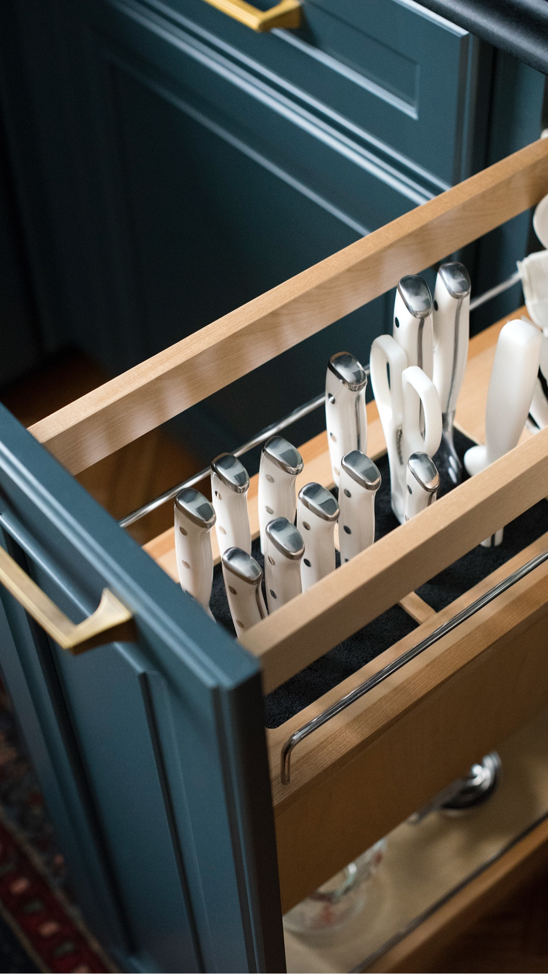 The unsung hero of our kitchen... the knife and utensil drawer. Linking our exact one, plus some other cabinetry organization favorites.

#LTKHome