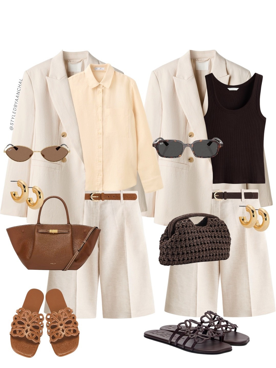 One beige set, two outfits🥐🤍

Look 1 :dark brown + textured bag = polished, balanced, elevated.
Look 2 :Butter yellow + tan details = light, warm, spring ready

Which one do you prefer?


beige outfit, neutral fashion, minimal chic style

#LTKgrwm #LTKootd #LTKTravel