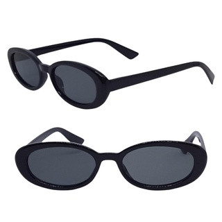 Óculos de Sol Oval Blogueiras Retrô | Shopee (BR)