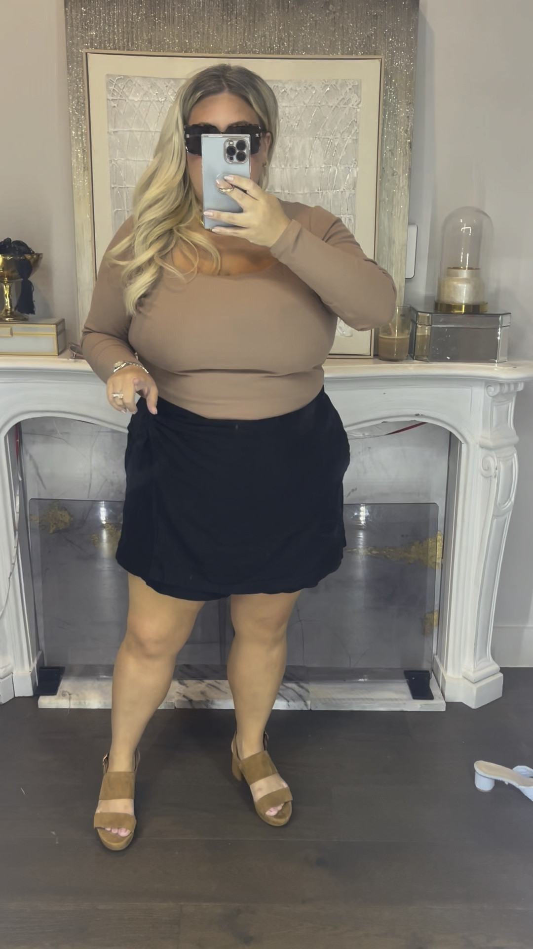 My final outfit for a business meeting today! I love this high and low look and it’s so comfy + size inclusive. 

#LTKstyletip #LTKunder50 #LTKxNSale