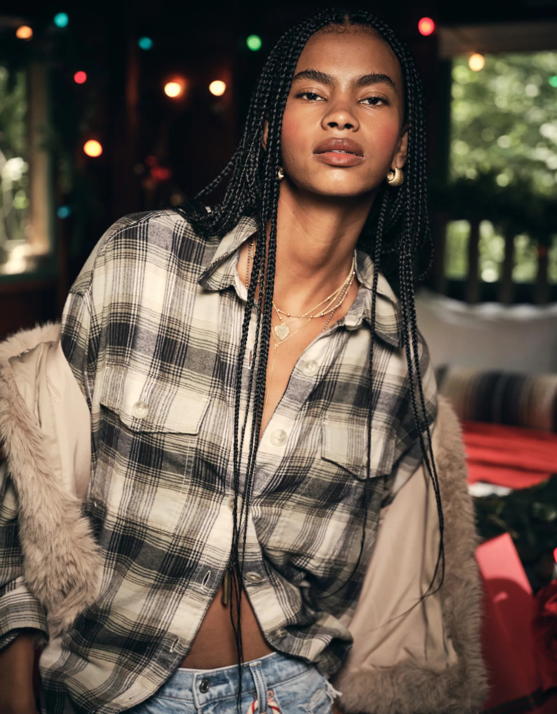 AE Plaid Button-Up Shirt | American Eagle Outfitters (US & CA)