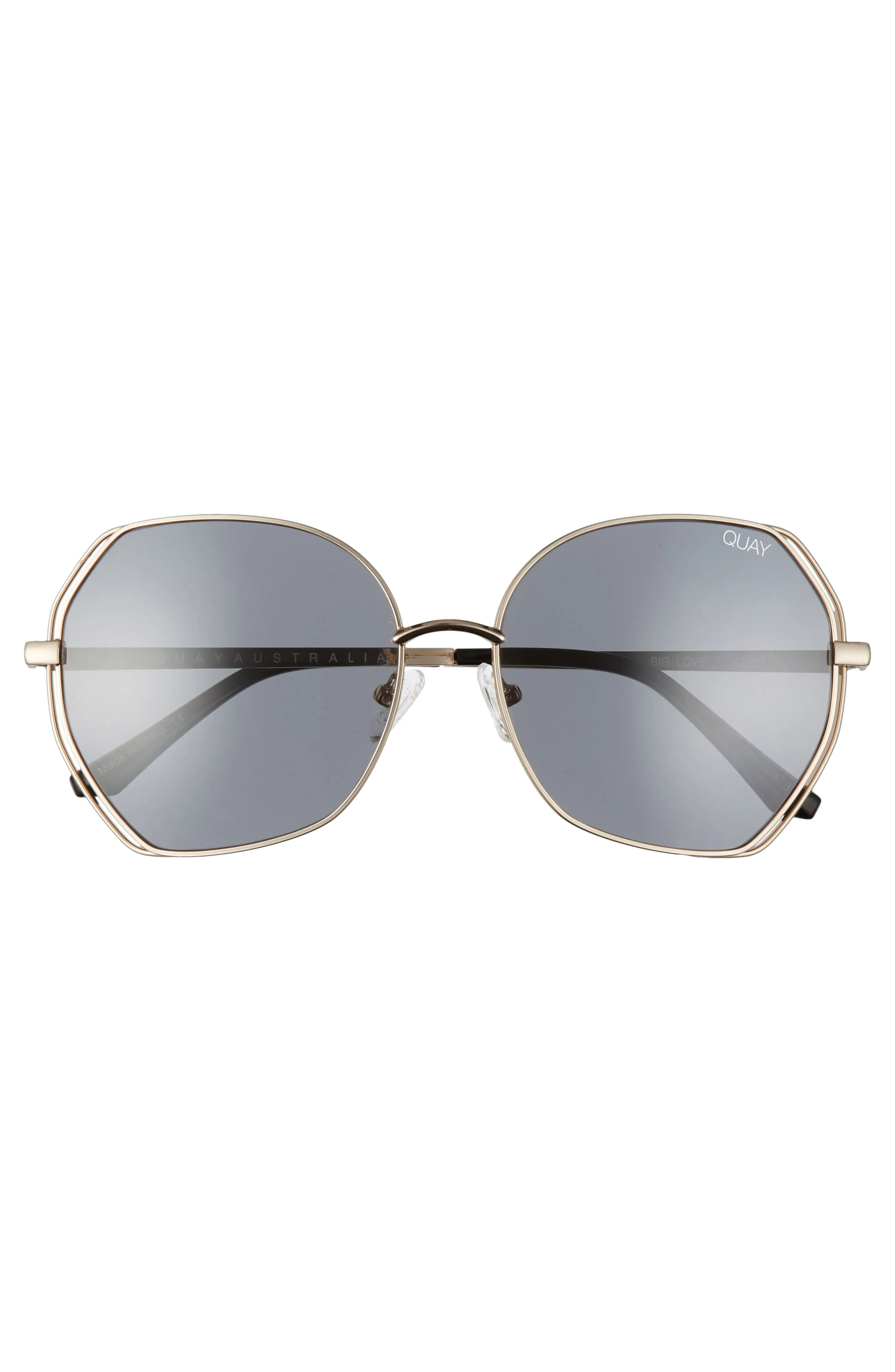 Big Love 59mm Gradient Round Sunglasses | Nordstrom