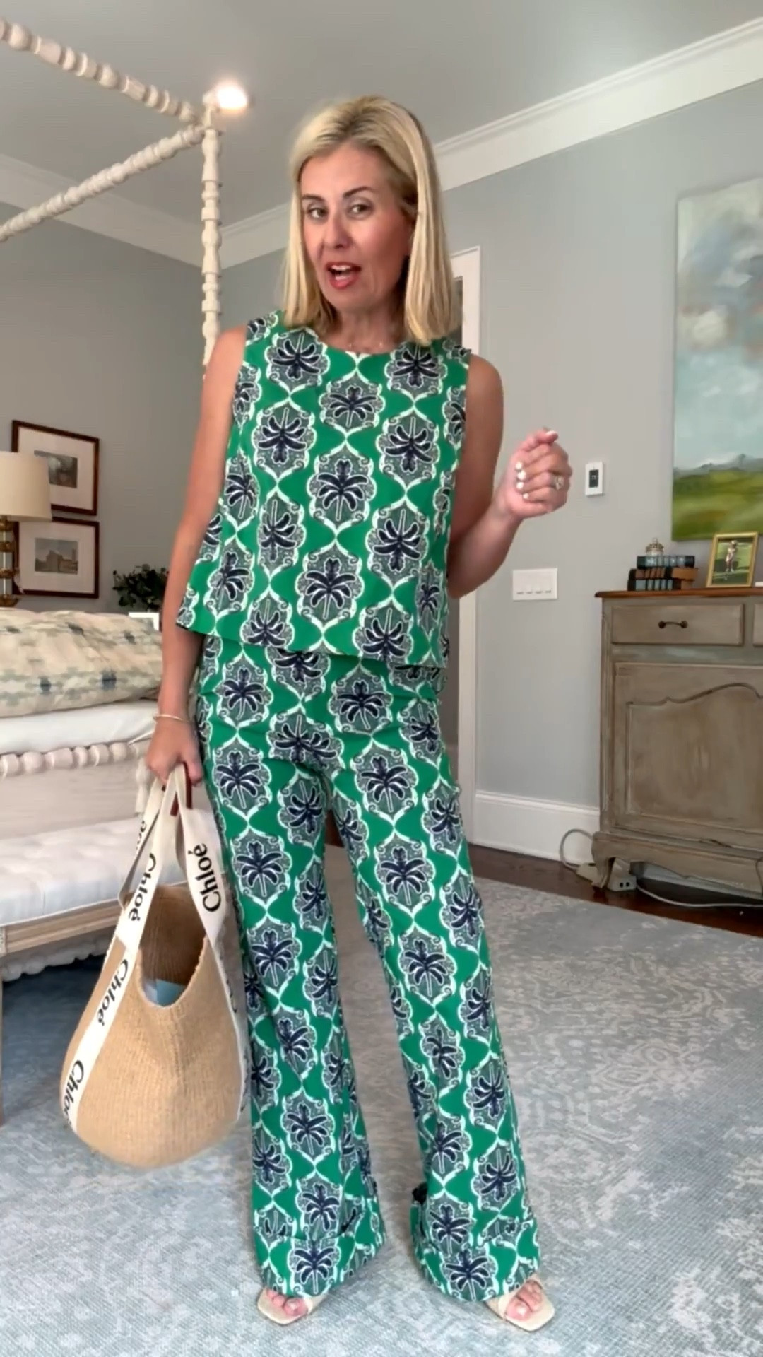 This set is to die for!! We are wearing this together and separately. Truly endless ways to style this set. I’m in xs top & bottom and 8 heel tts. 

#LTKspring #LTKspringtrends #LTKootd