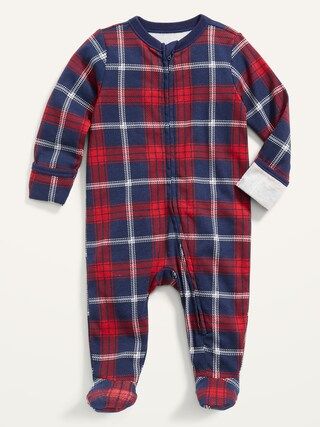 Unisex Matching Printed Sleep & Play Footed One-Piece for Baby | Old Navy (US)