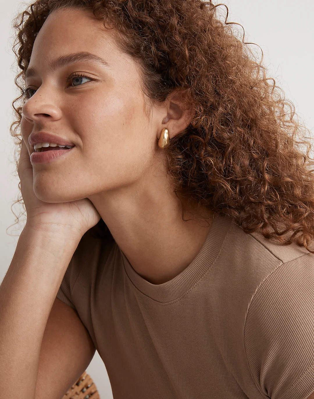 Sculptural Droplet Statement Earrings | Madewell