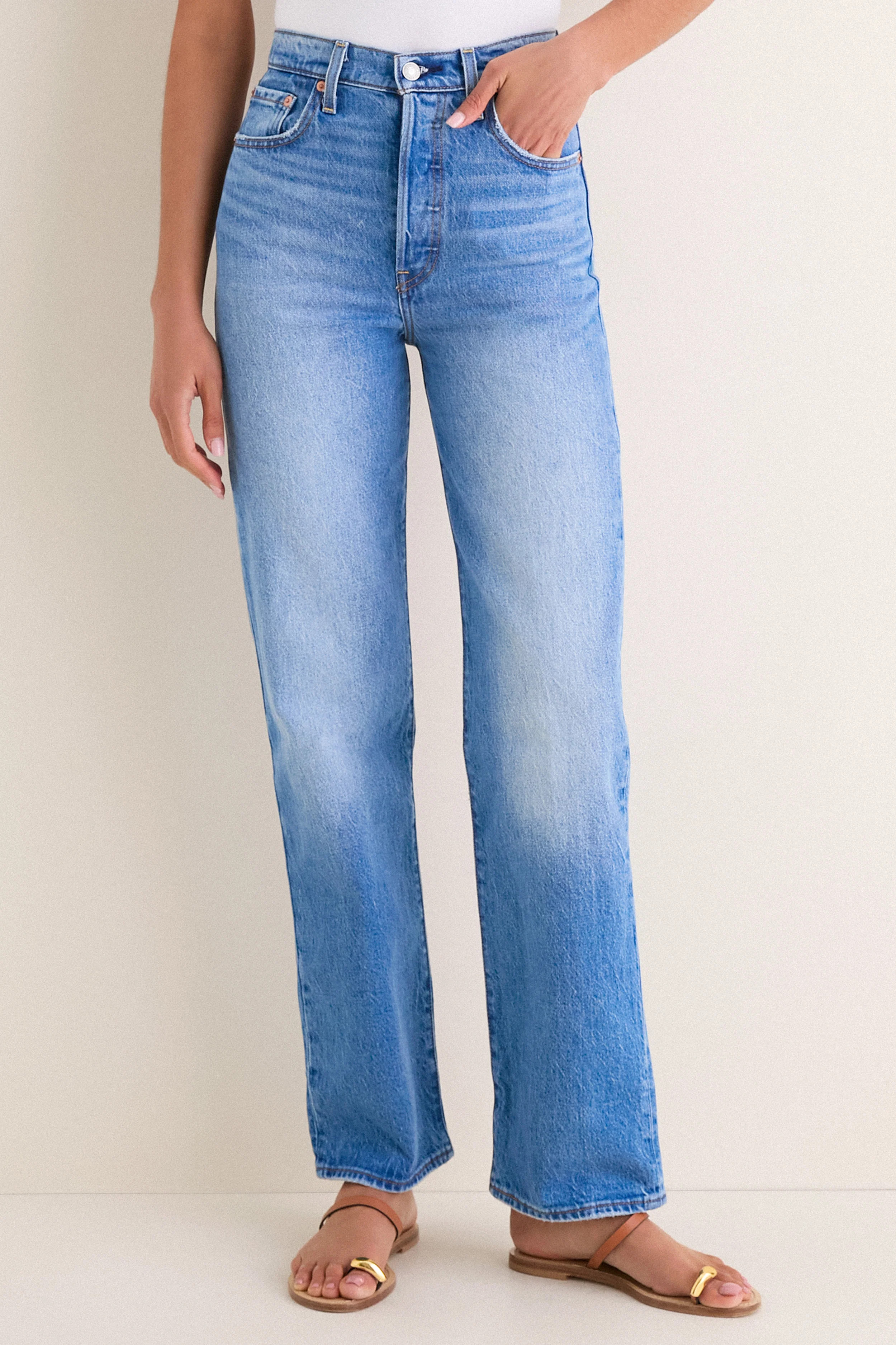 Dance Around Ribcage Full Length Jean | Tuckernuck (US)