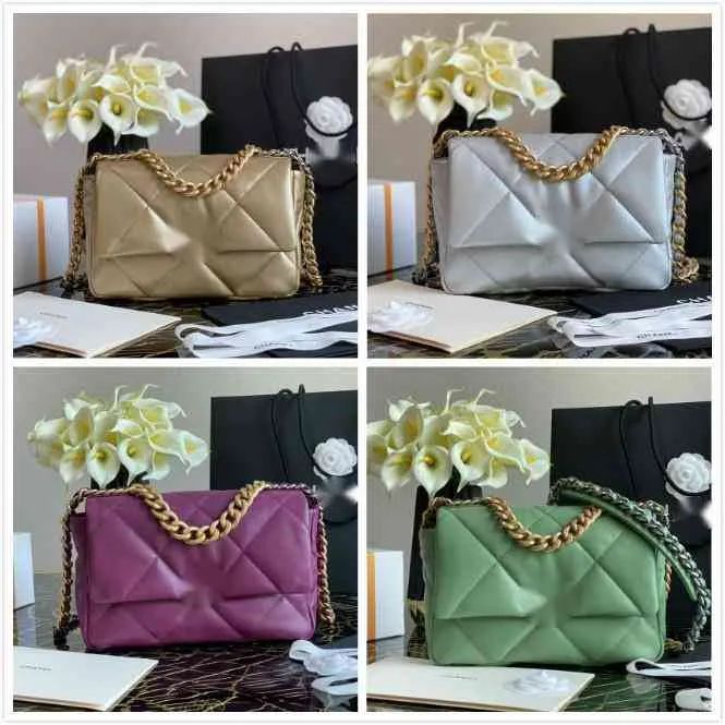 Luxury Brand Design 6677 Womans Letter Plaid Shoulder Chain CC Bag Lambskin Handbag Vintage Messe... | DHGate