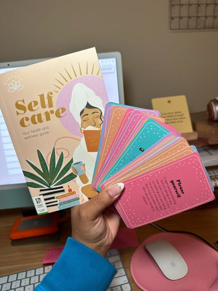 Diving into self-care vibes with my guidebook & affirmation cards! 📚✨ Because we all deserve a little extra TLC, right? #SelfCareEssentials #MeTime

#LTKfindsunder50