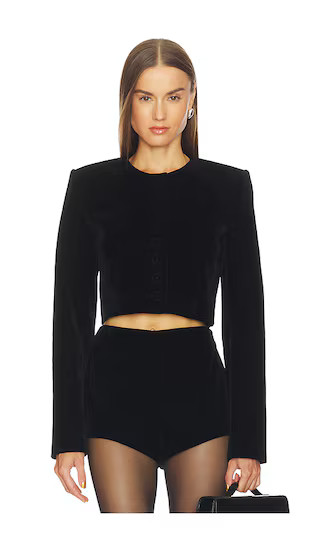 Roxana Velvet Jacket | Revolve Clothing (Global)