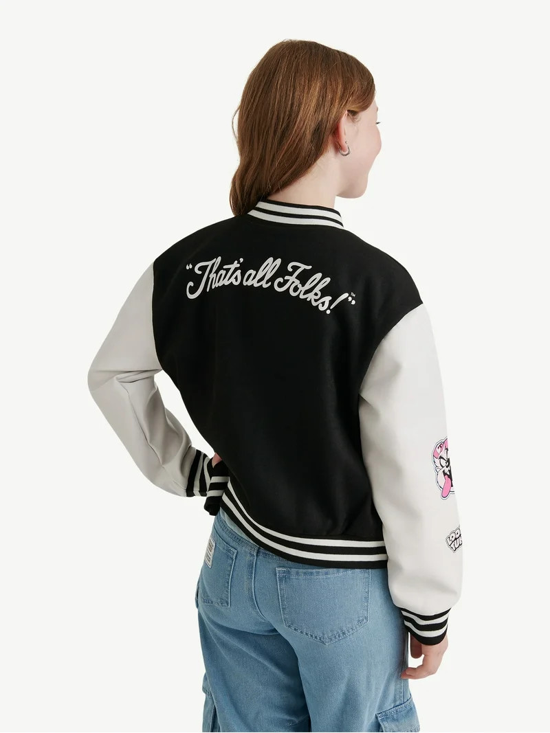 Justice x Looney Tunes Bomber, Sizes XS - XLP | Walmart (US)