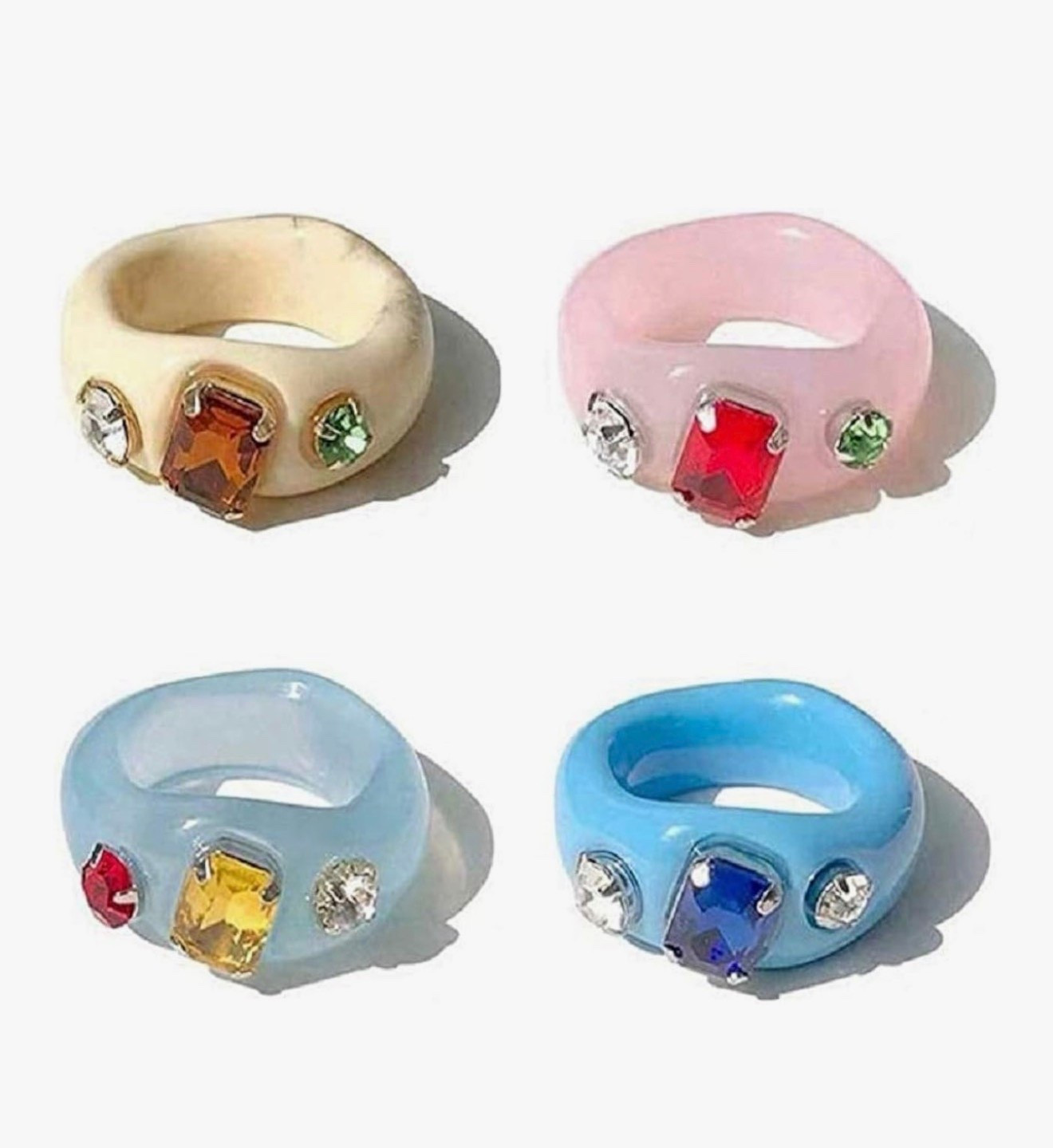 Color therapy, but make it jewelry 💍✨
These glossy statement rings are the easiest way to elevate your everyday look — bold, fun, and just the right amount of sparkle.
Stack them, mix them, or let one steal the show 💫
Which color are you picking first? 👀
#StatementRings #ColorfulJewelry #LuxuryAccessories #PlayfulStyle #JewelryAddict #LTKStyle #Accessorize

#LTKootd #LTKspringtrends #LTKspring