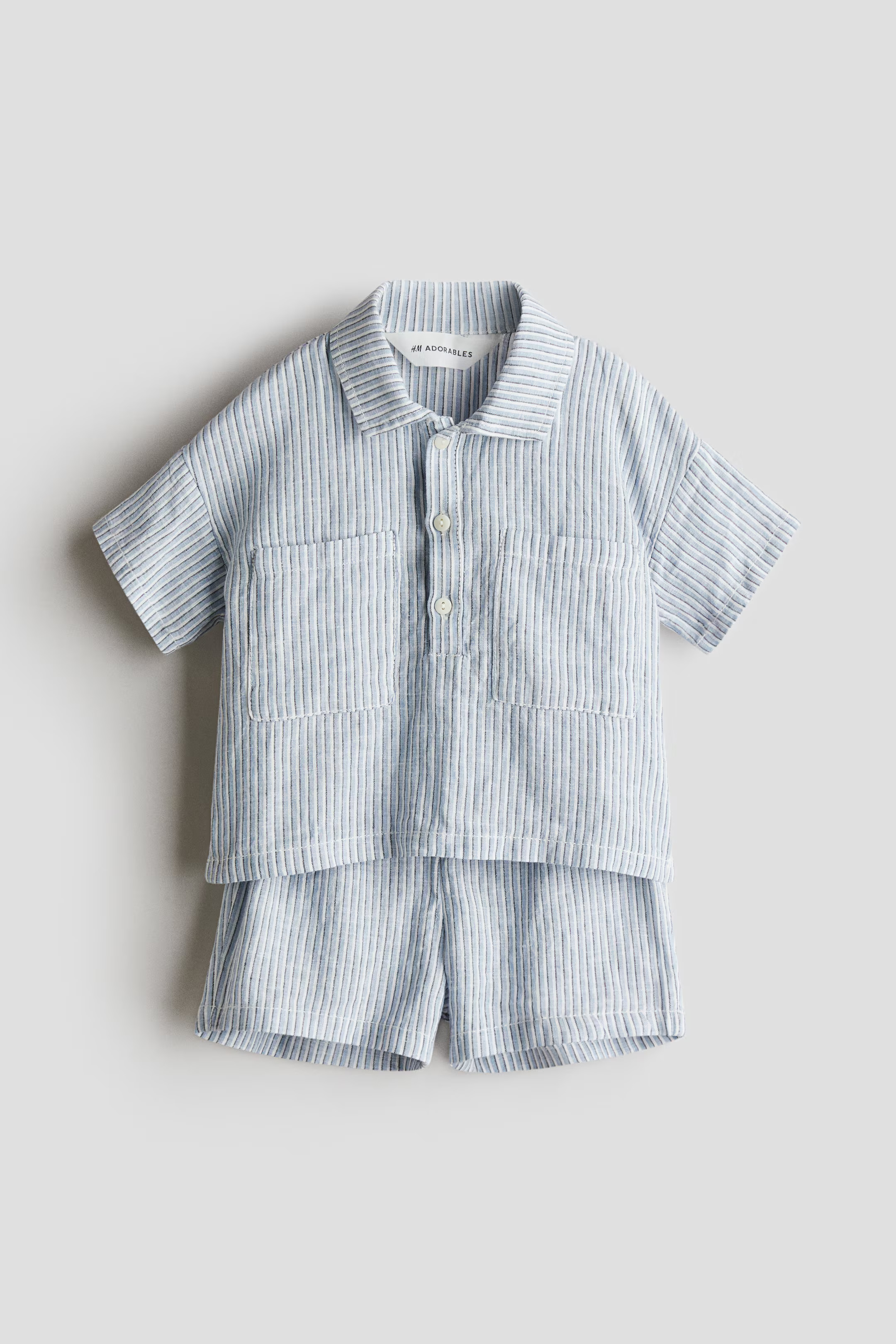 2-Piece Linen-Blend Set | H&M (US + CA)