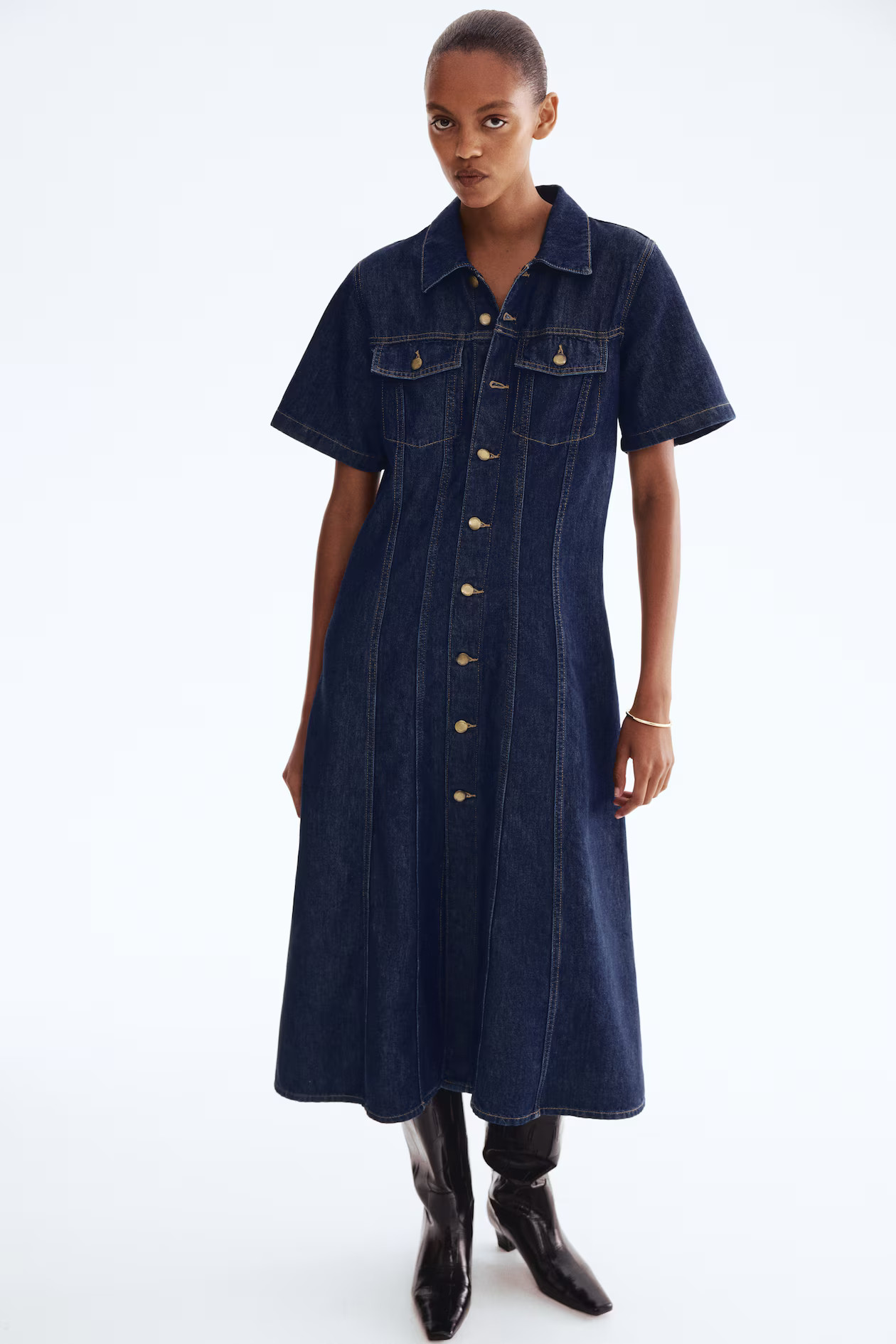 Denim Shirt Dress | H&M (US + CA)