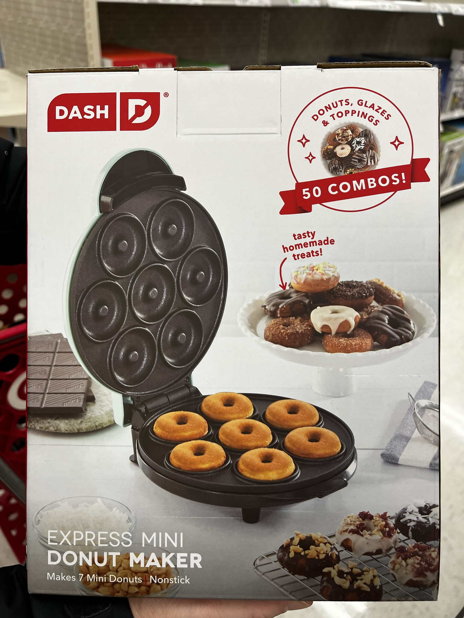 Dash Mini Donut maker for the budding baker on your list!

Nonstick surface
Makes 7 mini donuts at a time


#LTKfindsunder50 #LTKGiftGuide #LTKCyberWeek