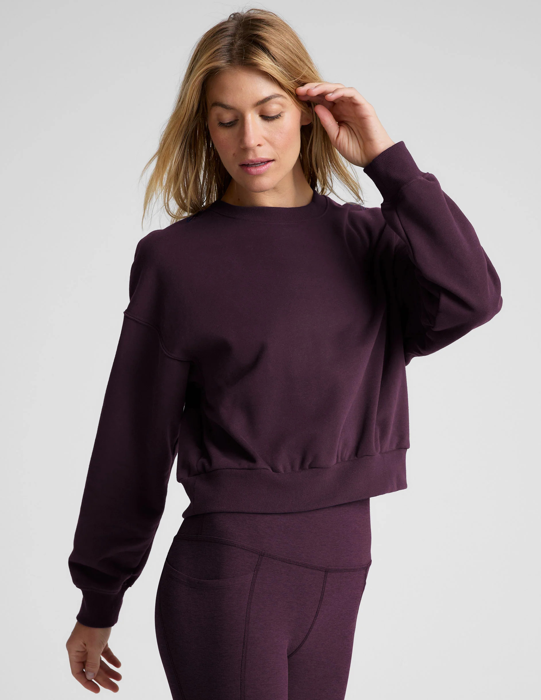 LuxeFleece Crewneck Sweatshirt | Beyond Yoga | Beyond Yoga