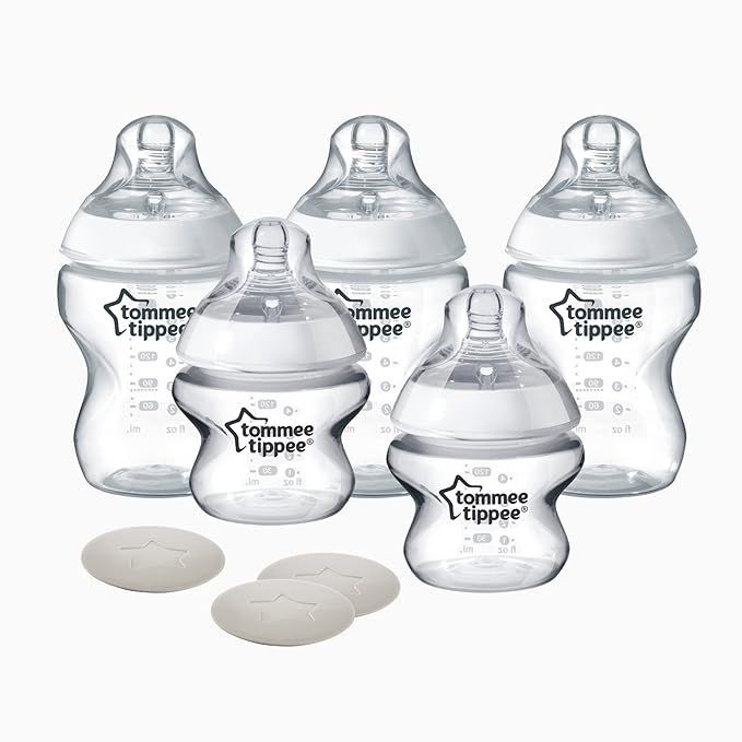 Tommee Tippee First Bottle Solution, Baby Bottle Kit with Closer to Nature Baby Bottles, Breast-L... | Amazon (US)
