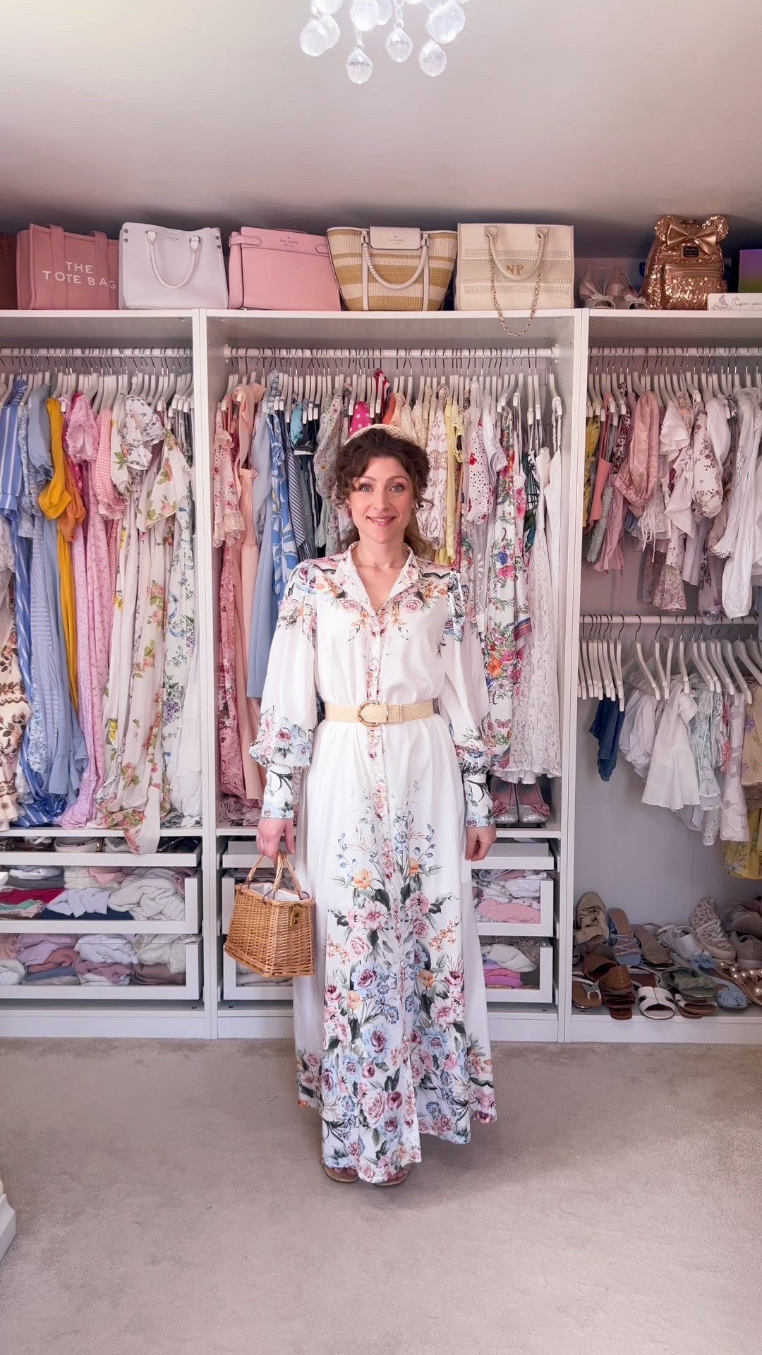 A Zimmerman dupe outfit 💕
If you can’t afford the luxury price tag of @zimmermann although absolutely stunning are their pieces! 
This dress from @shein_gb is very similar! From the floral print to the buttons and raffia belt. This outfit screams luxury but actually on a budget price tag 💕

#LTKdresses #LTKuk #LTKstyletip